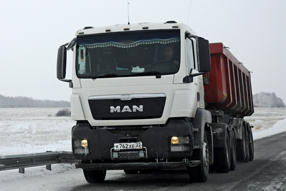 Алтайский край, № К 762 ХЕ 22 — MAN TGS ('2007) 33.440