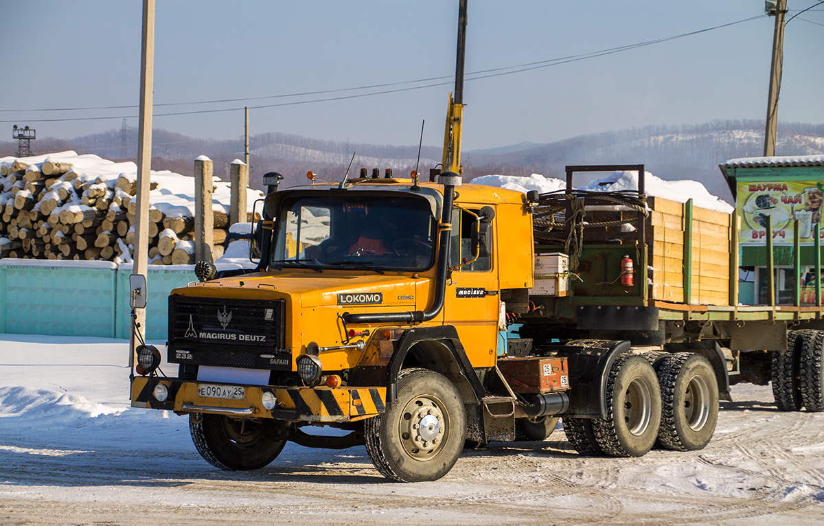 Приморский край, № Е 090 АУ 25 — Magirus-Deutz 232D19K