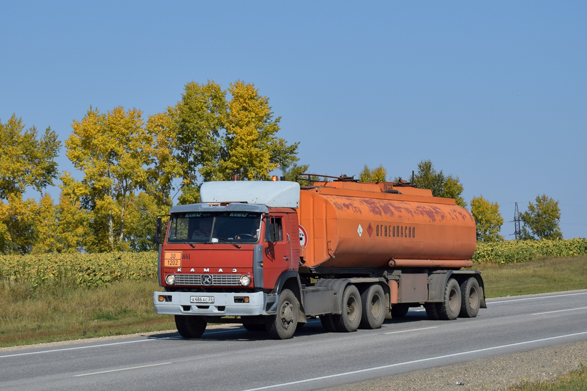 Алтайский край, № А 486 АС 22 — КамАЗ-5410