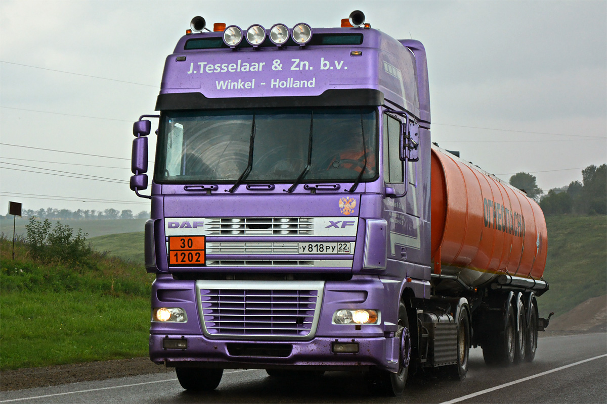 Алтайский край, № У 818 РУ 22 — DAF XF95 FT