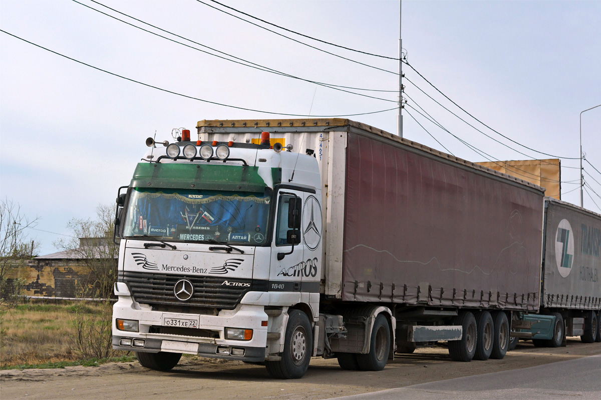 Алтайский край, № О 331 ХЕ 22 — Mercedes-Benz Actros ('1997)