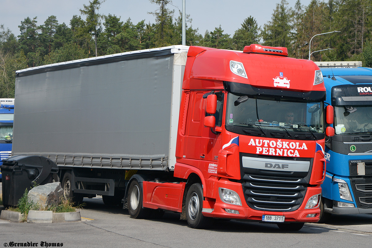 Чехия, № 1BB 3711 — DAF XF Euro6 FT