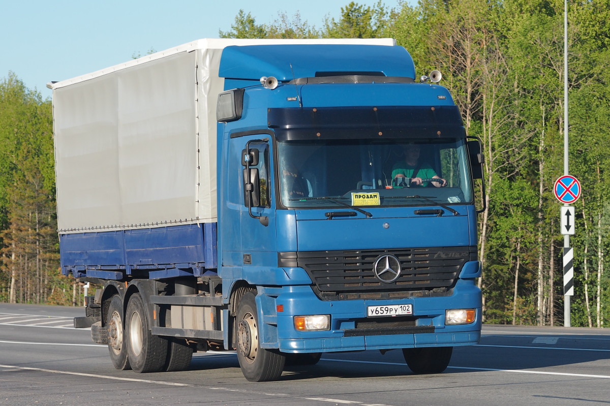 Башкортостан, № У 659 РУ 102 — Mercedes-Benz Actros ('1997) 2640