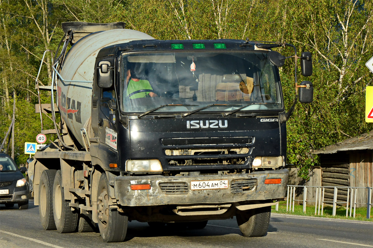 Алтай, № М 604 АМ 04 — Isuzu Giga (общая модель)