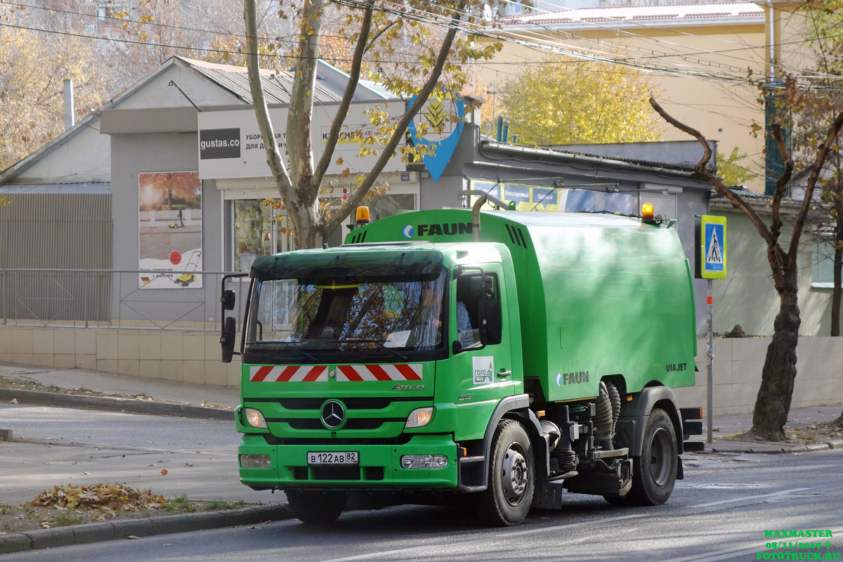 Крым, № В 122 АВ 82 — Mercedes-Benz Atego 1318