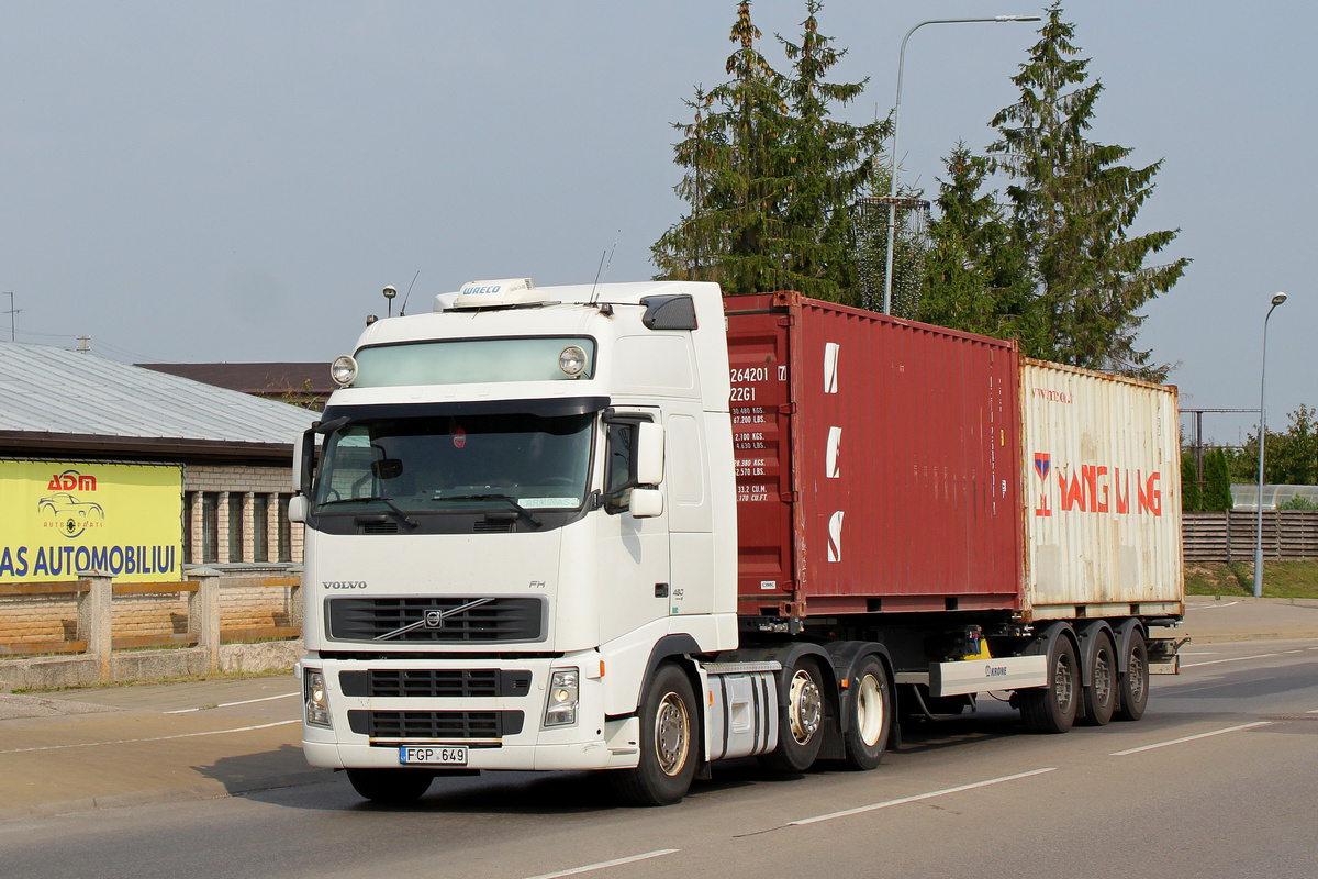 Литва, № FGP 649 — Volvo ('2002) FH12.480