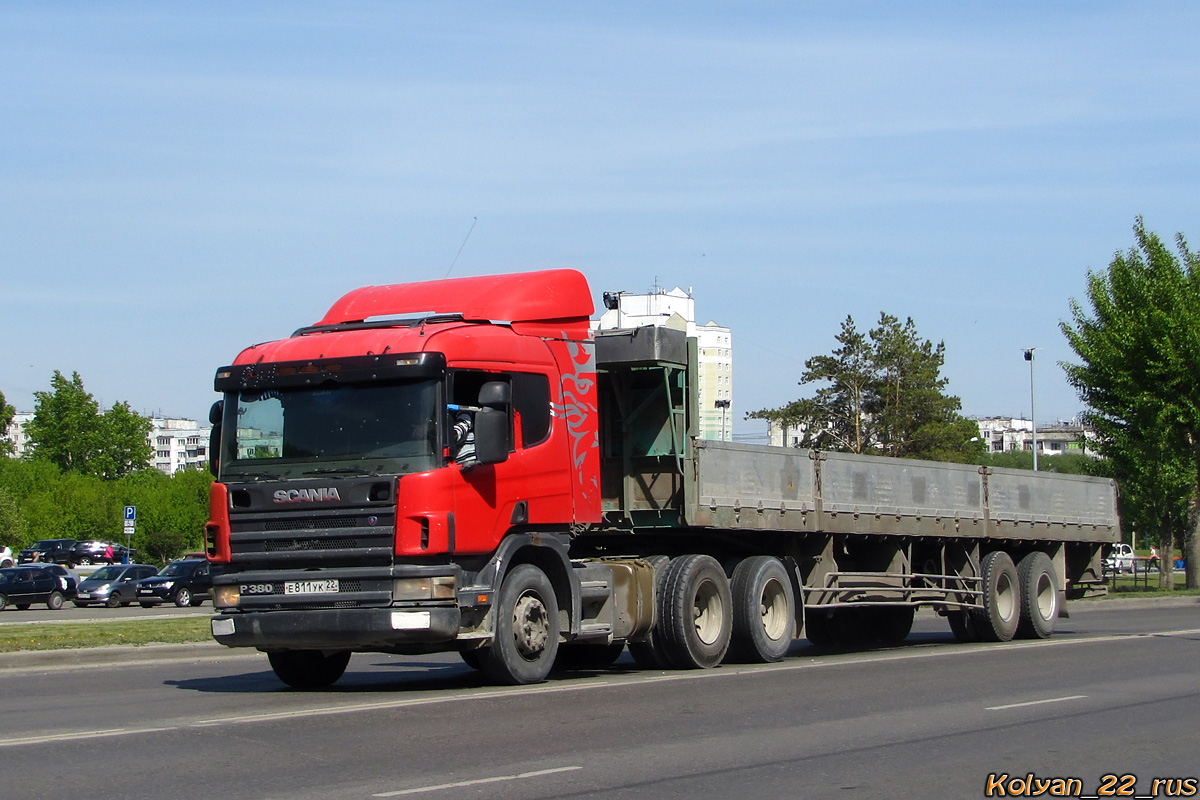 Алтайский край, № Е 811 УК 22 — Scania ('1996) P380