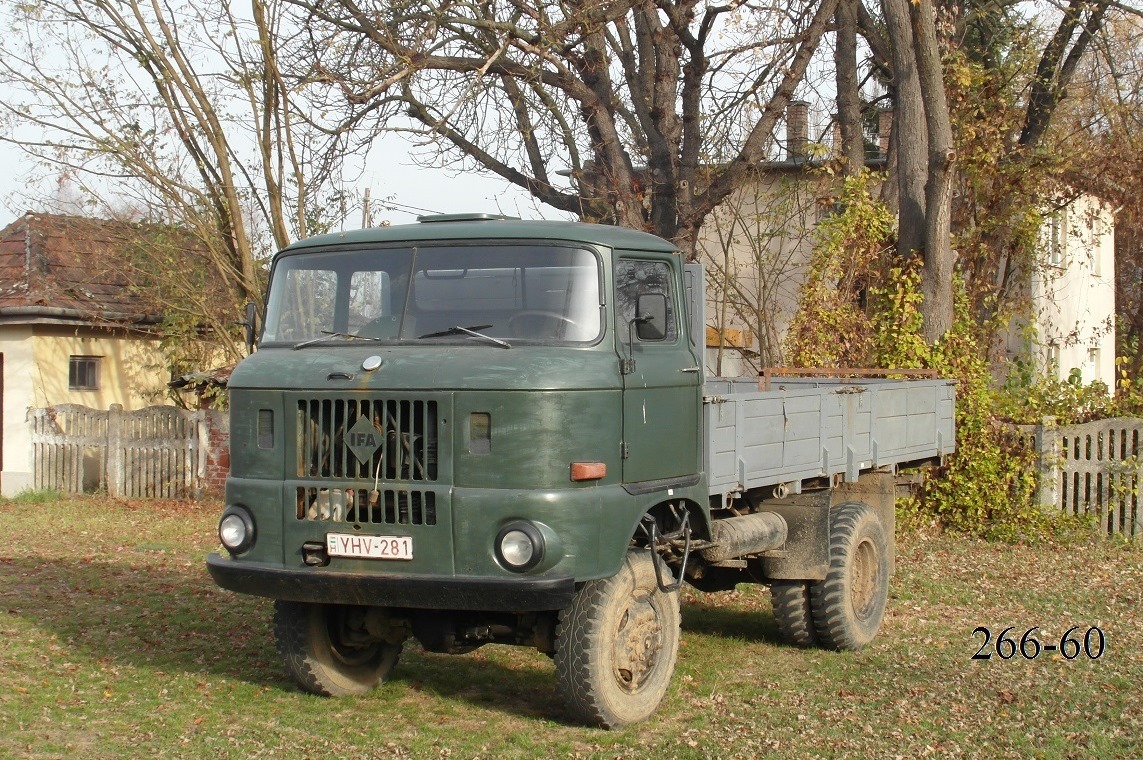 Венгрия, № YHV-281 — IFA W50LA/PV