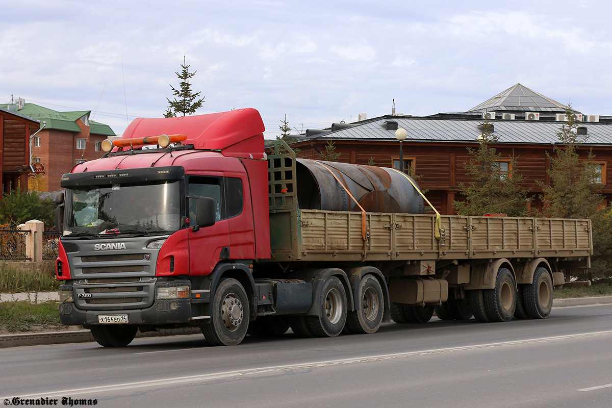 Саха (Якутия), № Х 164 ЕО 14 — Scania ('2004) P380
