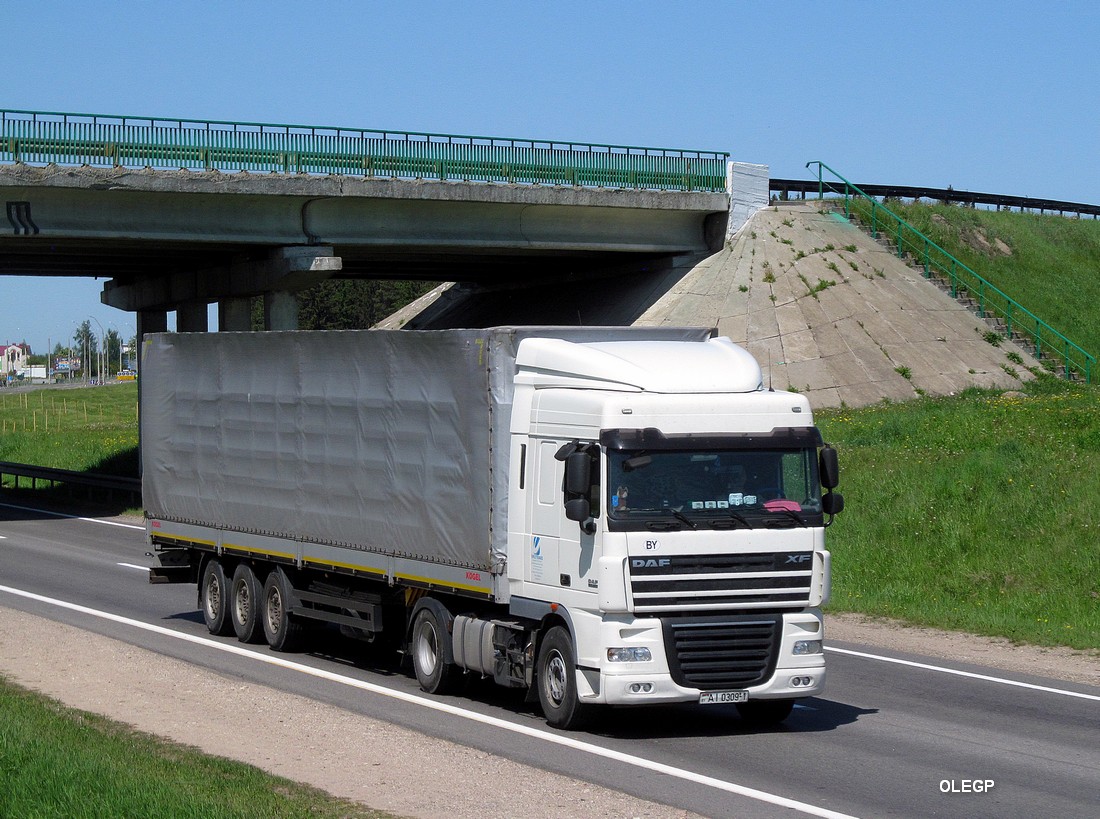 Брестская область, № АІ 0309-1 — DAF XF105 FT