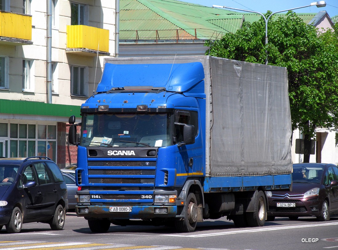 Минск, № АВ 0080-7 — Scania ('1996) R114L