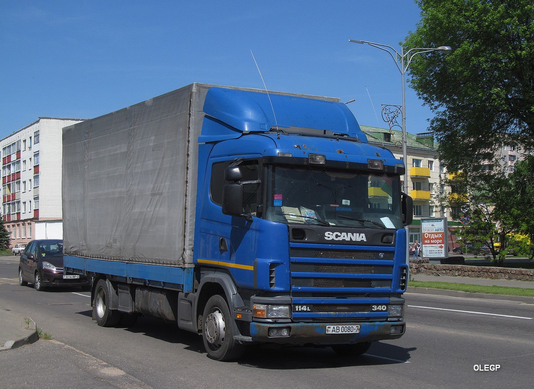 Минск, № АВ 0080-7 — Scania ('1996) R114L