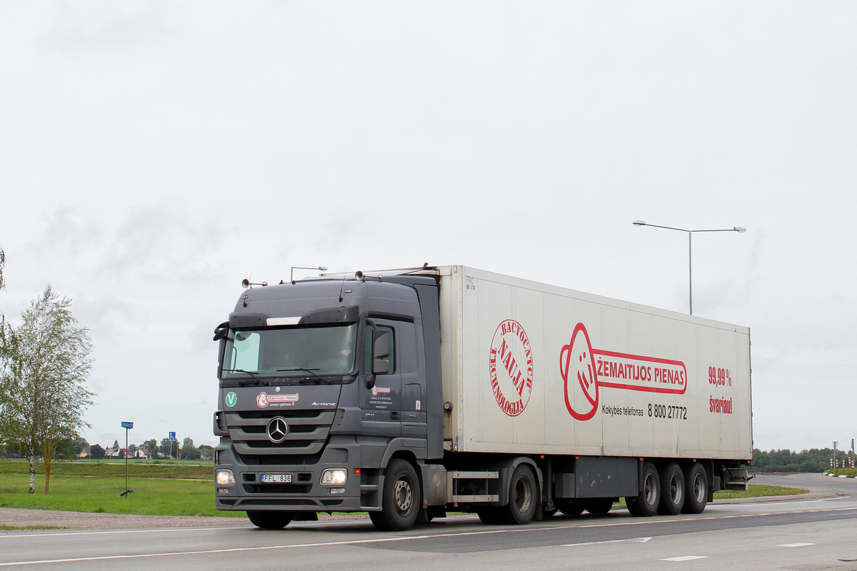 Литва, № FFL 836 — Mercedes-Benz Actros ('2009) 1841