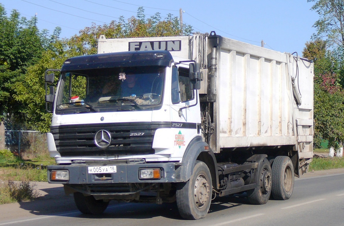 Удмуртия, № К 005 УА 18 — Mercedes-Benz SK (общ. мод.)