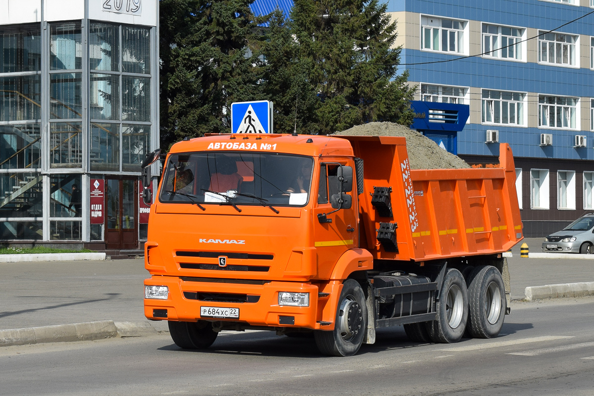 Алтайский край, № Р 684 ХС 22 — КамАЗ-65115-42