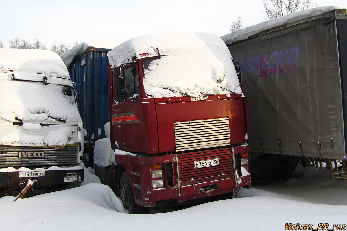 Алтайский край, № К 354 СН 22 — МАЗ-54323