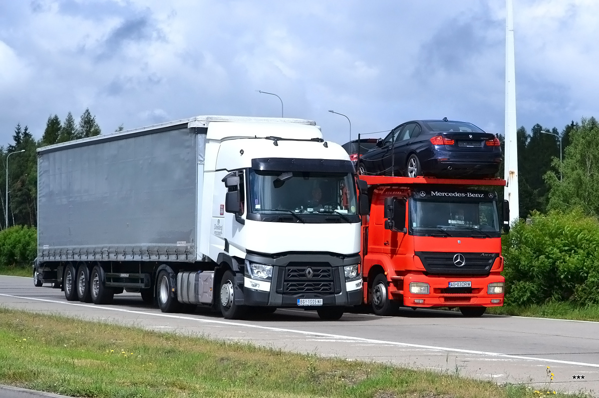 Сербия, № BG 1005-NI — Renault T-Series ('2013)