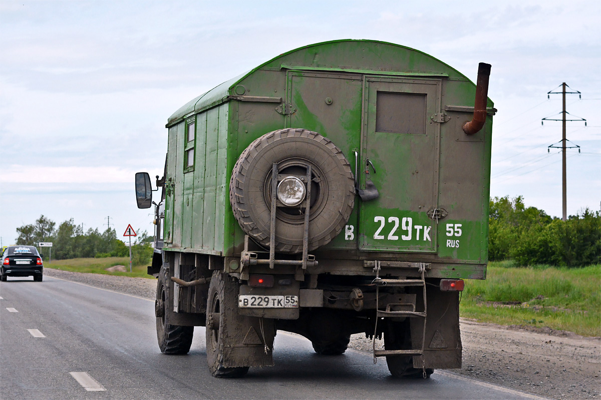 Омская область, № В 229 ТК 55 — ГАЗ-66-11