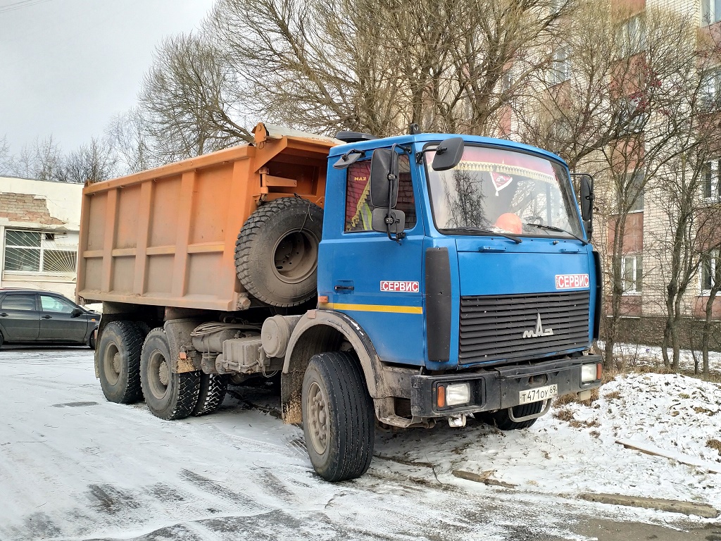 Тверская область, № Т 471 ОУ 69 — МАЗ-5516A5