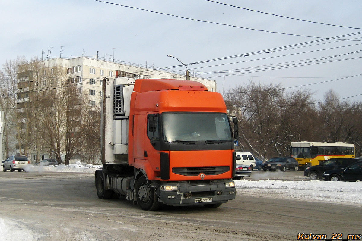 Новосибирская область, № Р 607 СХ 54 — Renault Premium ('1996)