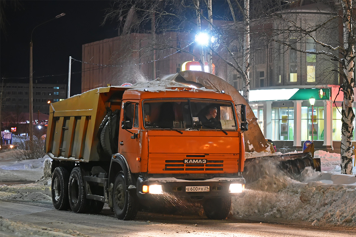 Архангельская область, № Е 600 РХ 29 — КамАЗ-65115 [651150]