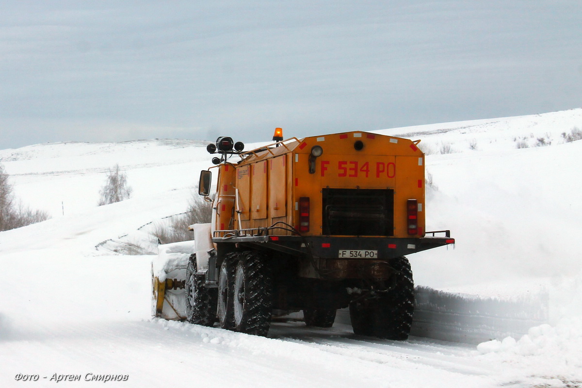 Восточно-Казахстанская область, № F 534 PO — Урал-4320 (общая модель)