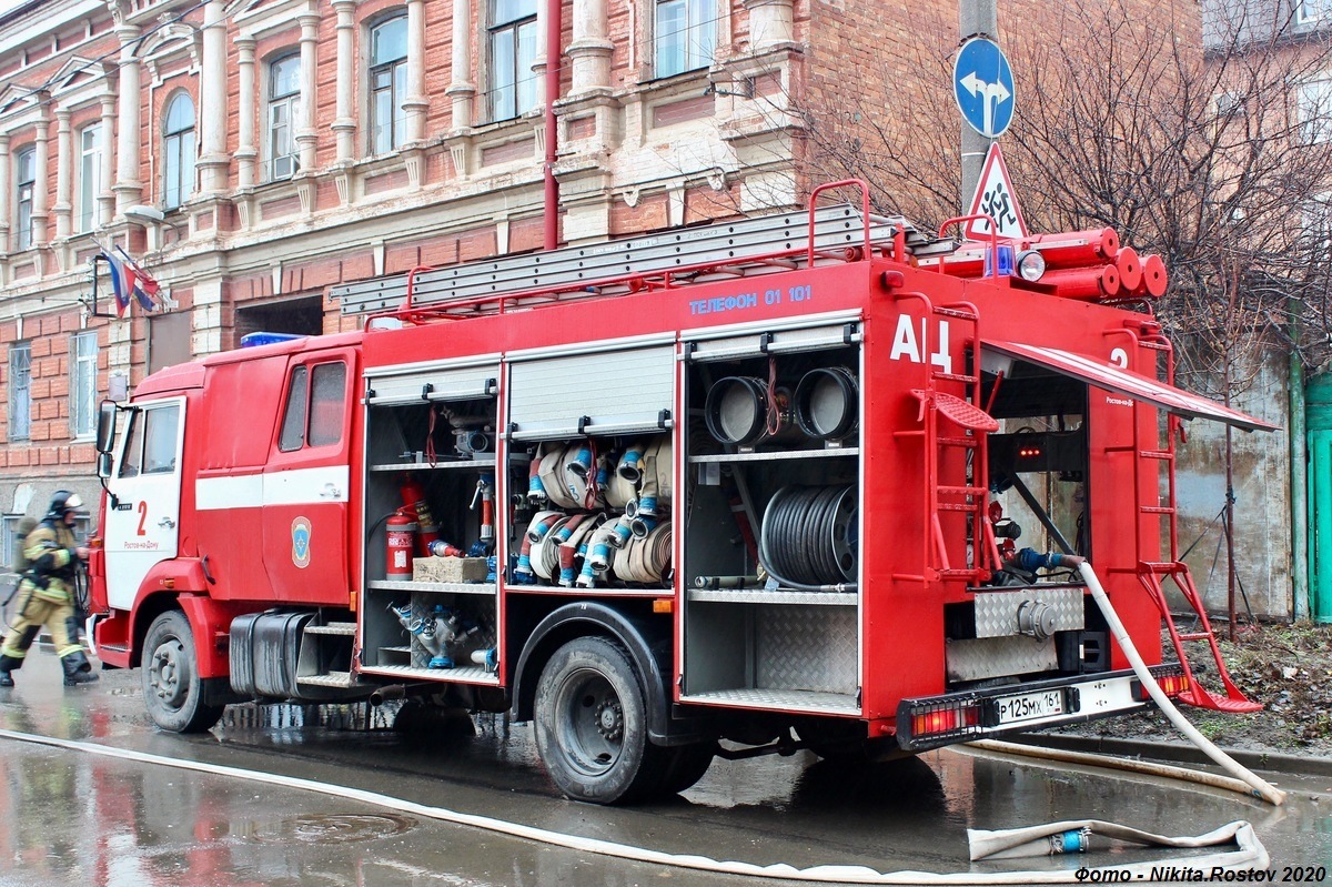 Ростовская область, № Р 125 МХ 161 — КамАЗ-4308-H3