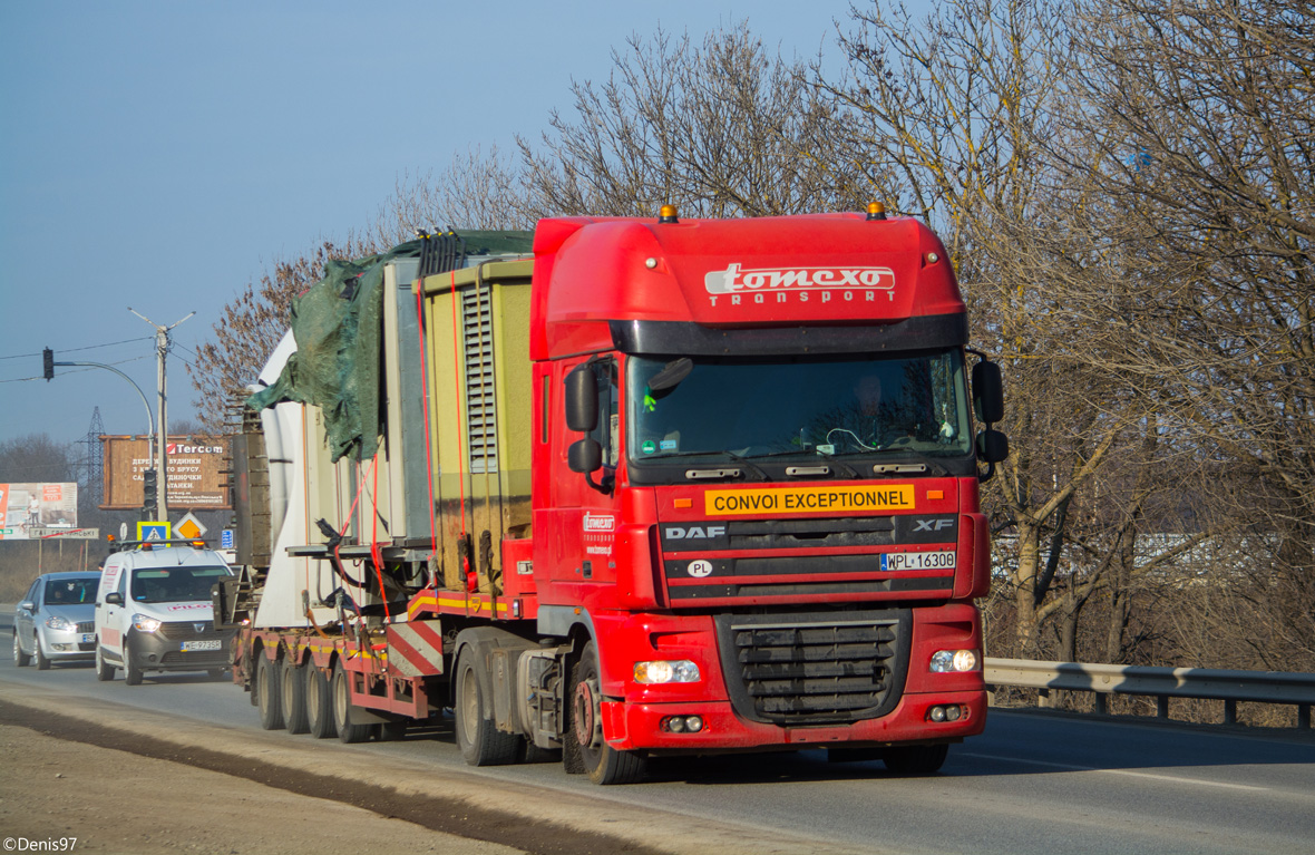 Польша, № WPL 16300 — DAF XF105 FT