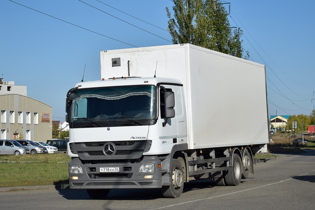 Алтайский край, № Т 718 ХН 22 — Mercedes-Benz Actros '09 2541 [Z9M]