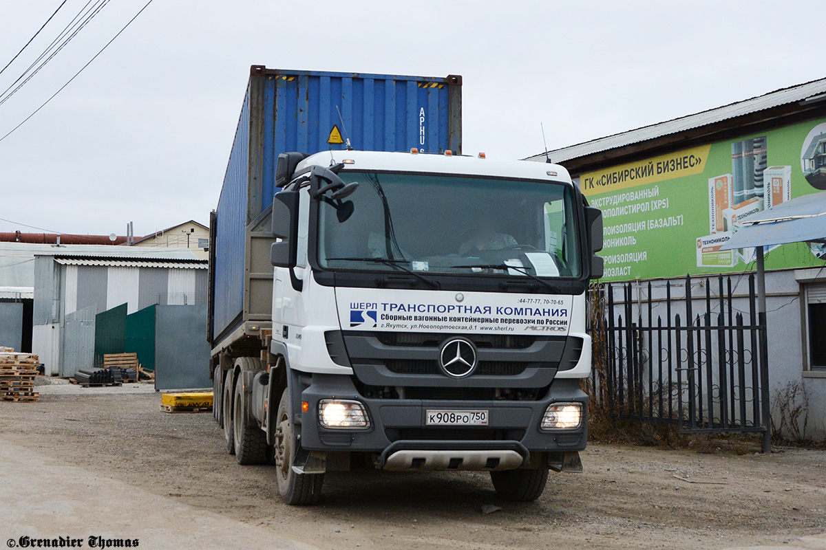 Саха (Якутия), № К 908 РО 750 — Mercedes-Benz Actros '09 3346 [Z9M]