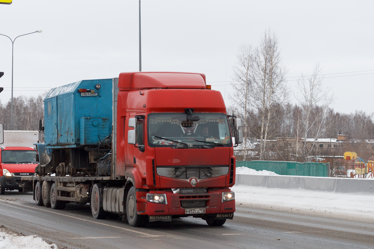 Нижегородская область, № Р 852 СО 152 — Renault Premium ('2006)