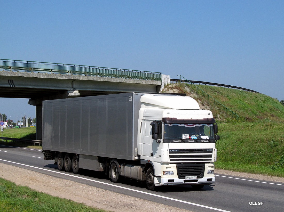 Москва, № Н 927 АХ 777 — DAF XF95 FT