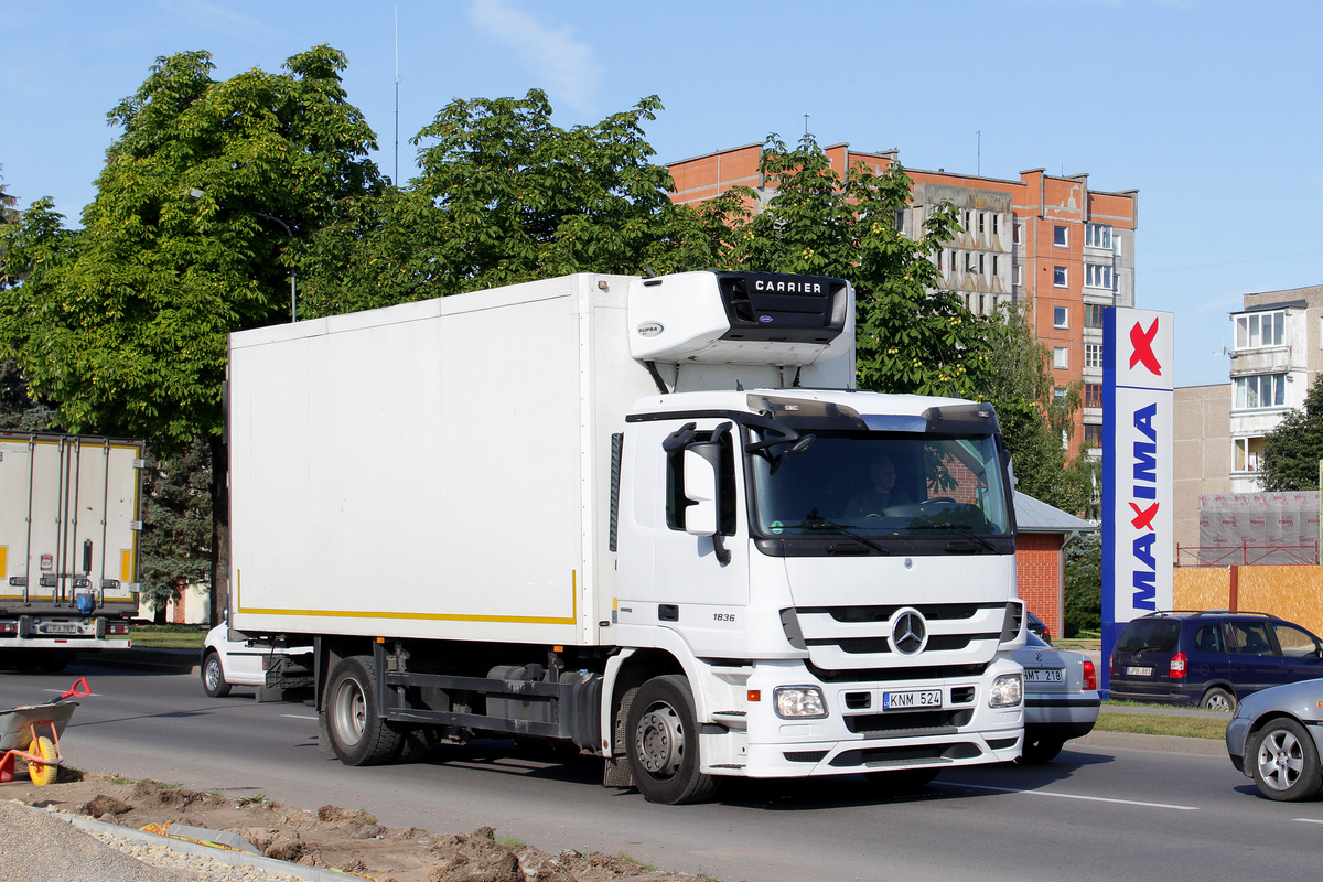 Литва, № KNM 524 — Mercedes-Benz Actros ('2009) 1836