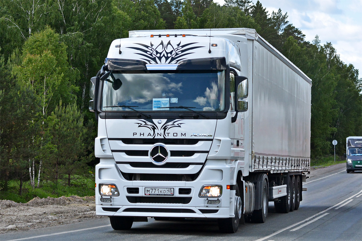 Свердловская область, № М 771 КО 45 — Mercedes-Benz Actros ('2009) 1844