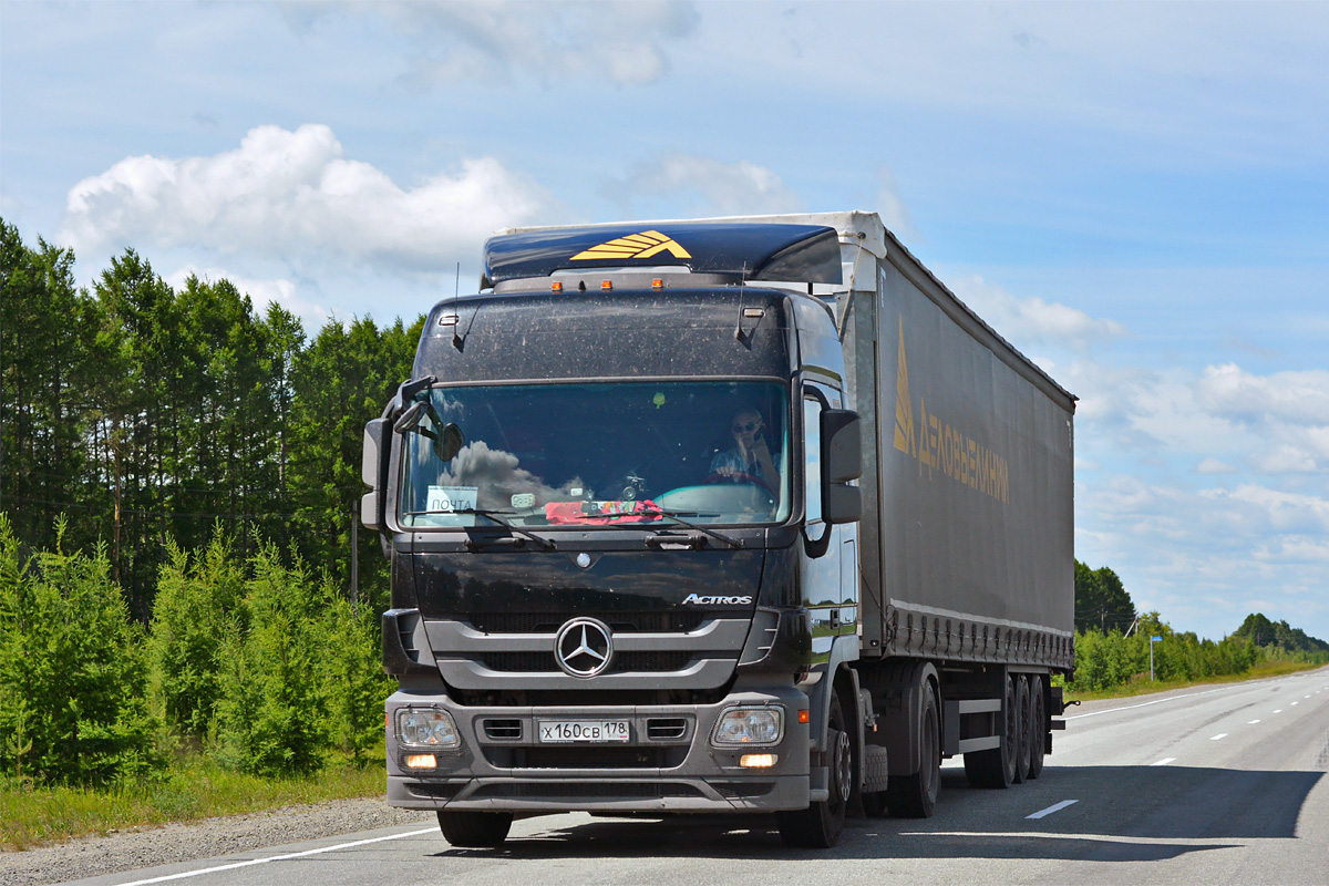 Санкт-Петербург, № Х 160 СВ 178 — Mercedes-Benz Actros ('2009) 1844