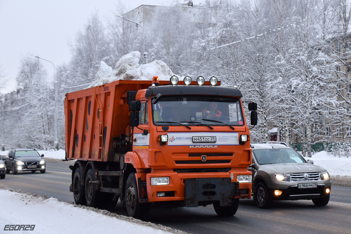 Архангельская область, № М 451 ОС 29 — КамАЗ-6520-43