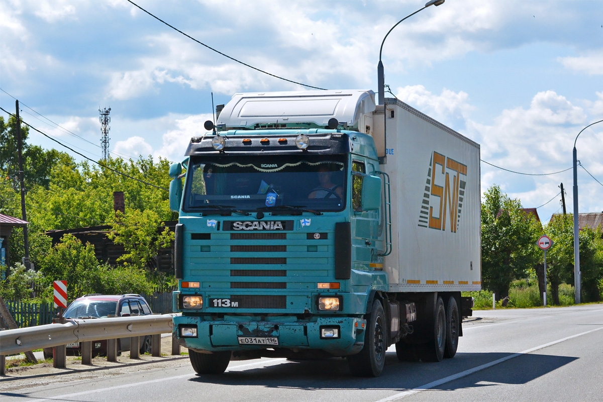 Свердловская область, № Е 031 АТ 196 — Scania (III) R113M