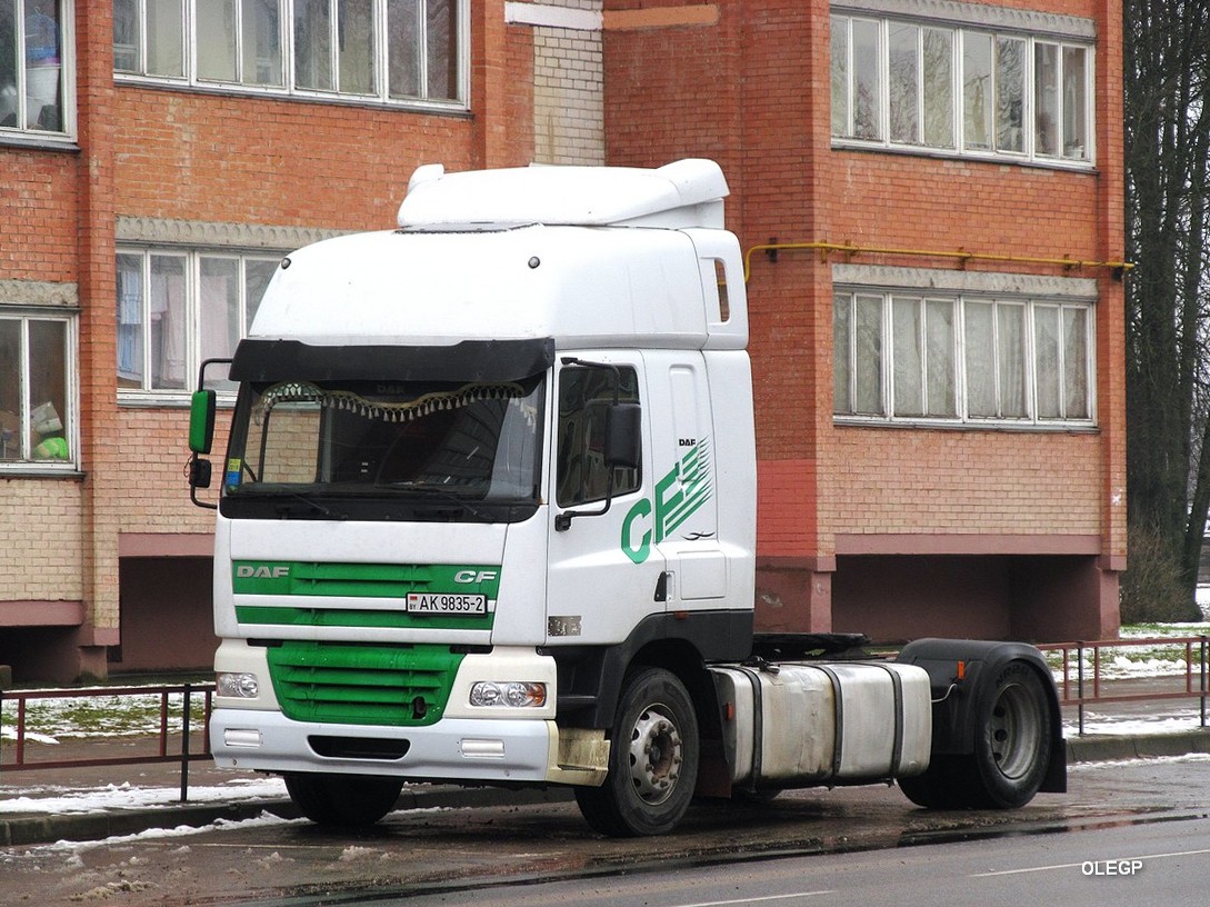 Витебская область, № АК 9835-2 — DAF CF85 FT