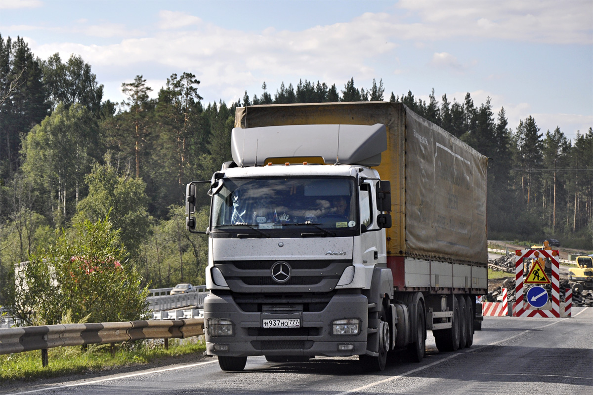 Москва, № Н 937 НО 777 — Mercedes-Benz Axor 1835 [Z9M]