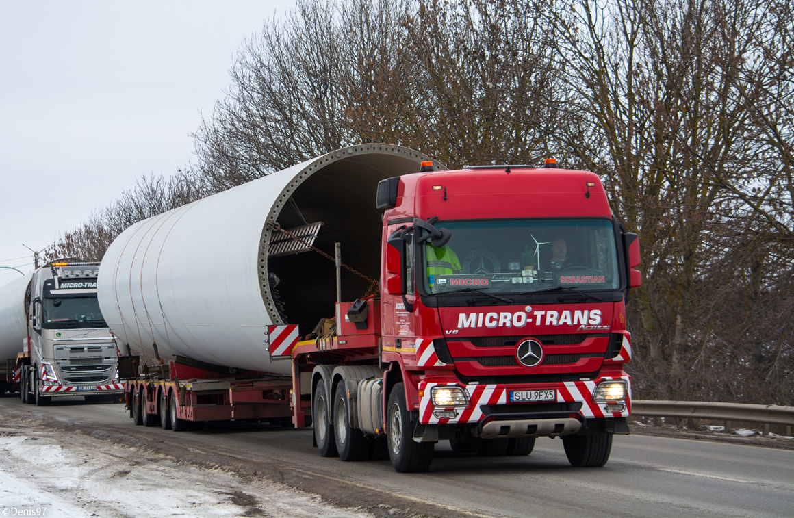 Польша, № SLU 9FX5 — Mercedes-Benz Actros ('2009)