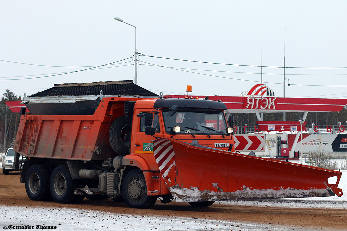 Саха (Якутия), № В 179 МЕ 14 — КамАЗ-65115-50