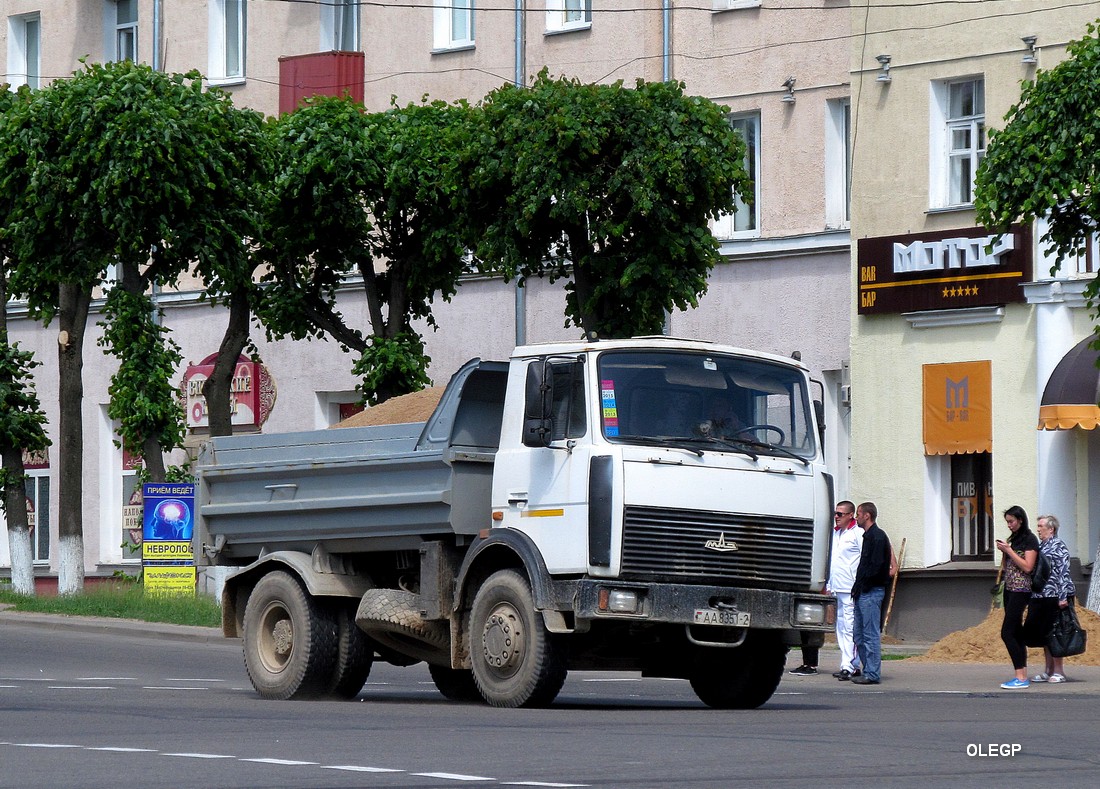 Витебская область, № АА 8351-2 — МАЗ-5551 (общая модель)