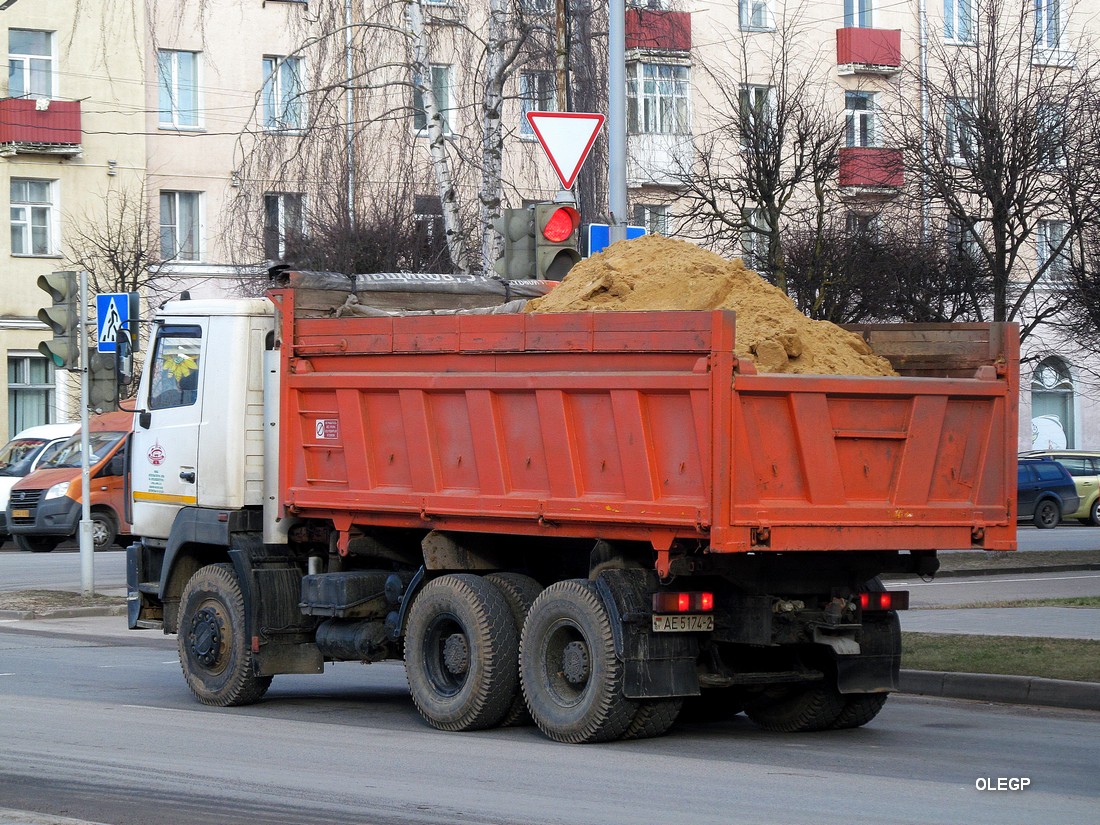 Витебская область, № АЕ 5174-2 — МАЗ-6501 (общая модель)