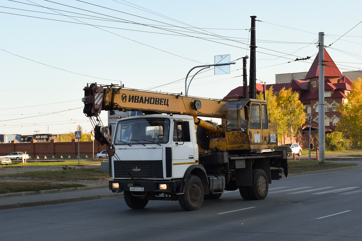 Алтайский край, № К 601 ТС 22 — МАЗ-5337A2