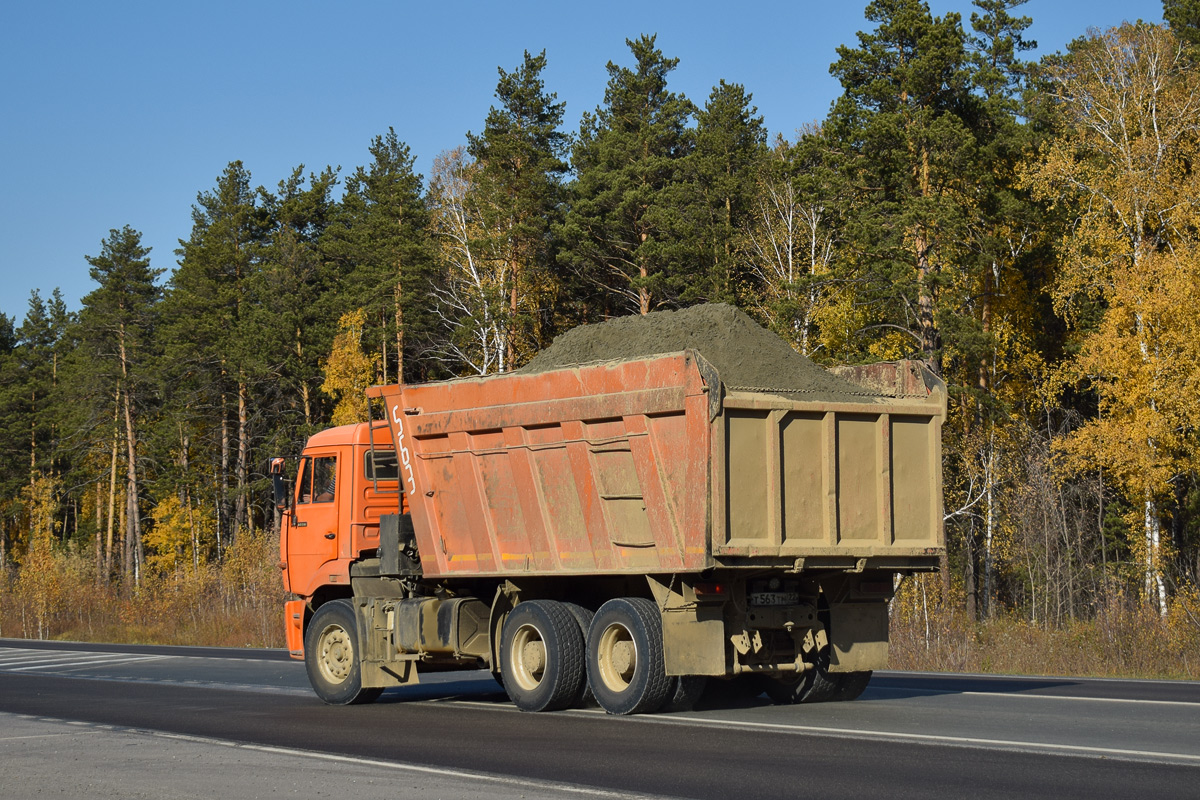 Алтайский край, № Т 563 ТМ 22 — КамАЗ-6520 [652000]