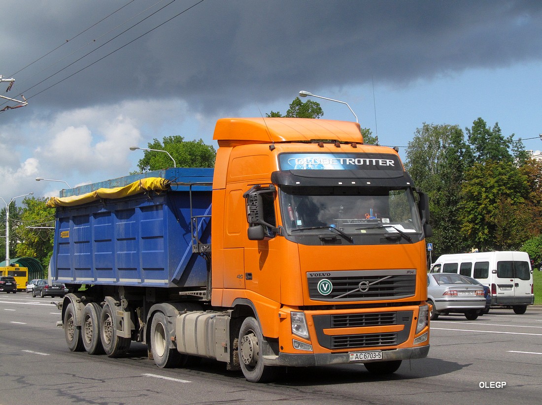 Минская область, № АС 6703-5 — Volvo ('2008) FH.420