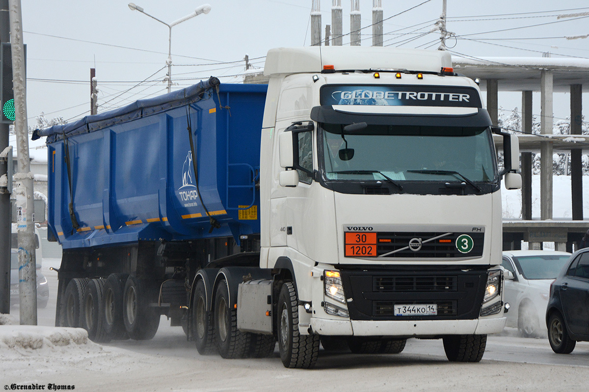 Саха (Якутия), № Т 344 КО 14 — Volvo ('2008) FH.440 [X9P]