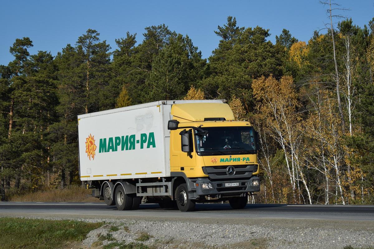 Алтайский край, № О 953 ТР 22 — Mercedes-Benz Actros ('2009) 2541