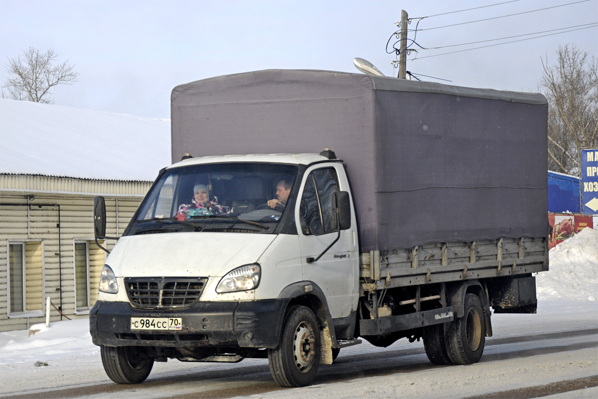 Алтайский край, № С 984 СС 70 — ГАЗ-33104 "Валдай"