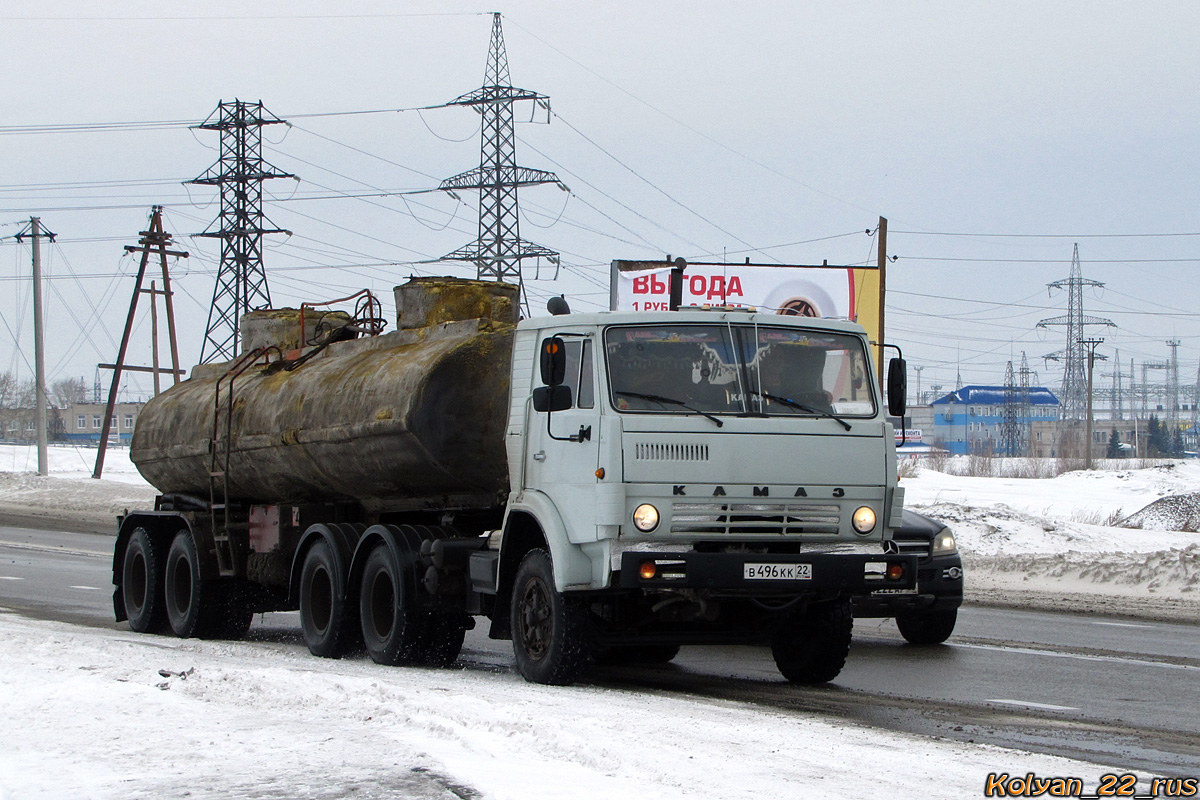 Алтайский край, № В 496 КК 22 — КамАЗ-5410